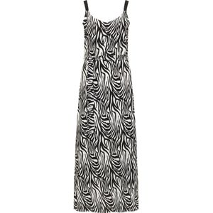 faina maxi jurk met zebraprint nelice