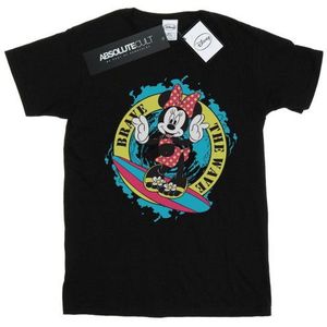 Li-cense Disney heren minnie mouse brave the wave t-shirt