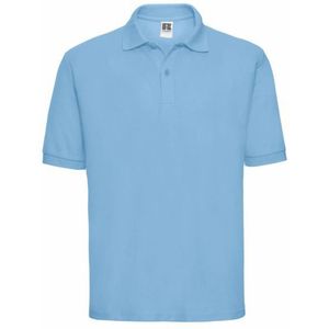 Jerzees Colours Russell mens klassiek poloshirt met korte mouwen van katoen