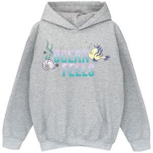 Li-cense Disney meisjes de kleine zeemeermin oceaan hoodie