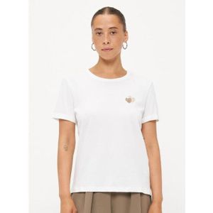 Only Onllenna life s/s heart v-neck top