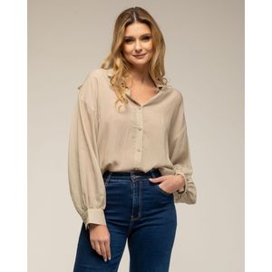 Overhemden - Oversized - Semitransparant Shirt