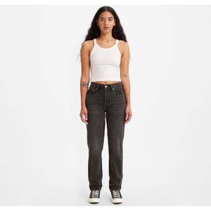 Levi's - 501 '81 - Jeans - Zwart - High-rise mom jeans met taps toelopende pijp