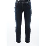Dolce & Gabbana - Jeans - Blauw - Weelderige Denim Jeans met Studs