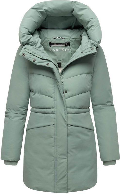 Marikoo dames winterjas Delilah met fleecevoering & verstelbare taille