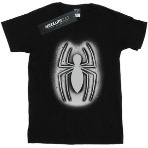 Li-cense Marvel heren spider-man graffiti logo t-shirt