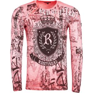 Rusty Neal - Lang Shirt - Slim Fit - 100% Katoen