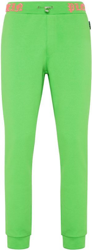 Philipp Plein - Sweatpants Skull&Bones - Groen - Katoenfleece