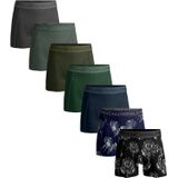 Muchachomalo Heren 7-pack boxershorts print/effen