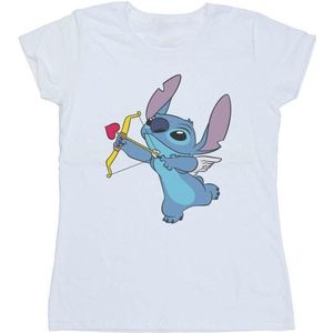 Li-cense Disney dames lilo and stitch cupid valentijn katoenen t-shirt