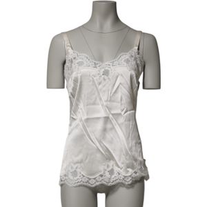 Zijde Kant Afgewerkt Hemdje