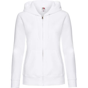 Fruit of the Loom - Premium Sweat Hoodie - Dames - Zwart - 70% Katoen, 30% Polyester, 280gsm