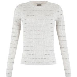 Moscow - MSCW Top lange mouw - Licht grijs - Dames Tops & Shirts