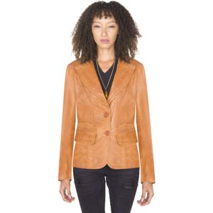 Dames - Leren Blazerjack - Seregno
