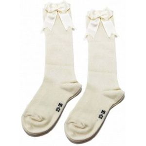 iN ControL 876-2 knee socks OFFWHITE