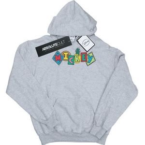 Hoodie - Gedrukt - Zwart - 50% Katoen, 50% Polyester - Dubbellaags, Trekkoord