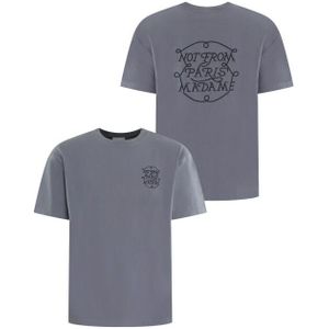 Drole De Monsieur Heren slogan tresses t-shirt