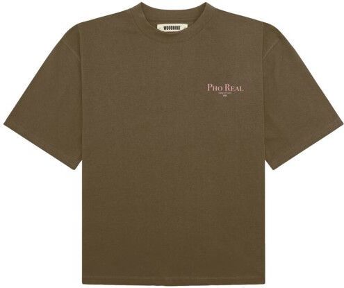 Woodbird - T-shirt 2535-410 - Donker Bruin