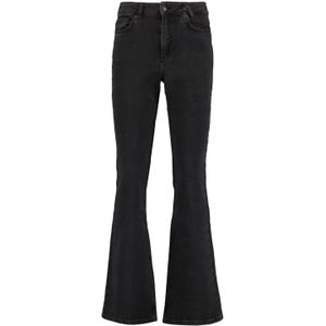 America Today High Waist Flared Jeans Peggy Washed Black