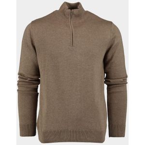 Innocente Pullover half zip art-302/8017-coffee