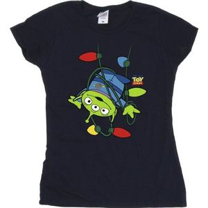 Li-cense Disney dames toy story kerstverlichting aliens katoenen t-shirt
