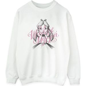 Li-cense Disney dames alice in wonderland in een wereld van mijn eigen sweatshirt