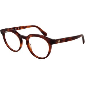 Guess - GU50134 - Optische Monturen - Havana - Acetaat - Ronde