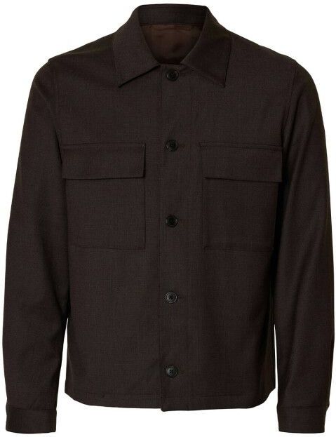Selected Homme - Jude Blazer - Bruin - Wolmix