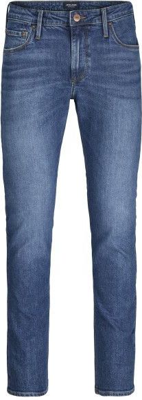 JACK & JONES - JJITIM JJEVAN - Jeans - Blauw - Slimfit