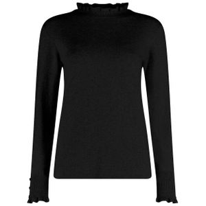 Bloomings - SLK14-8767 - Trui - Zwart - Dames