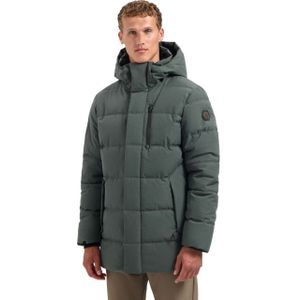 No Excess - Winterjas - Donkergrijs - Gewatteerde Jas - Warm Gevoerd