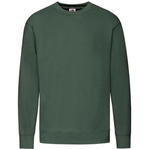Fruit of the Loom - Eenvoudige Sweater - Lichtgrijs - 80% Katoen, 20% Polyester