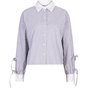 Esqualo - Blouse F25.14520 - Damesblouse - Tijdloos Streeppatroon