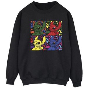 Sweater - Gedrukt - Katoen/Polyester - Zwaargewicht - Lange Mouwen