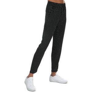 Vero Moda - Saga - Damesbroek - Zwart-wit - Polkadots