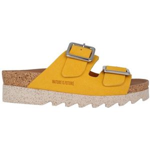 Mephisto - Maelia - Dames Sandaal - Geel - Gemaakt van 100% Gerecycleerde Materialen