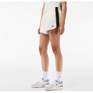 Lacoste - Contrast Panel Piqué - Korte Broek - Crème
