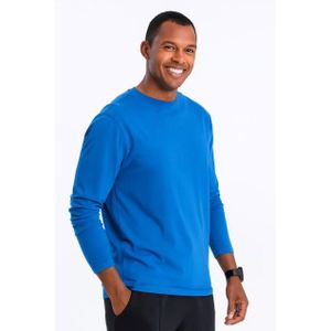 Ombre - Trania - Longsleeve Heren - Blauw