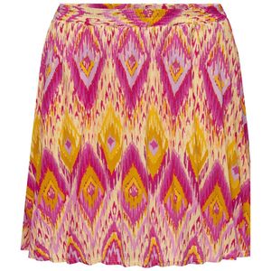 Only Onlalma life poly sh plisse skirt