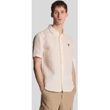 Lyle & Scott - Hennep Korte Mouwen Shirt - Beige