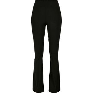 Urban Classics Dames gerecyclede uitlopende legging met hoge taille