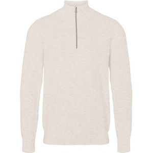 Kronstadt Ks2790 carlo 039 sand mix heren trui half zip