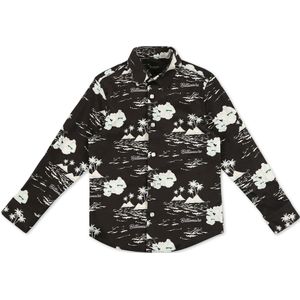 Shirt - Palms - Katoen Poplin - Hawaiian Stijl Print