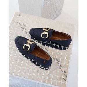 Babouche - Loafers - Donker Blauw - g-clau-27