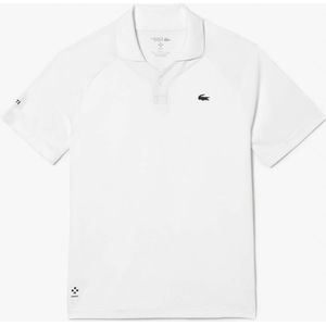 Lacoste - Tennis x Daniil - Poloshirt - Wit - Slim-Fit