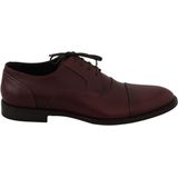 Dolce & Gabbana - Nette Schoenen - Bordeaux - Leer