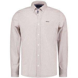 NZA - Rood - Katoenen Overhemd - Stretch