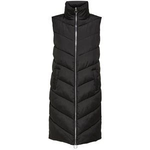 Jacqueline de Yong Finno long padded waistcoat