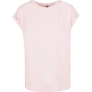 Urban Classics Dames biologisch katoenen verlengd schouder t-shirt