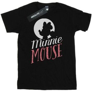 Li-cense Disney heren minnie mouse maan silhouet t-shirt
